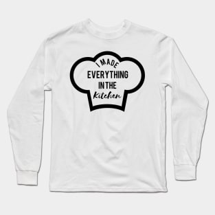 Cooking Hobby - Chef Long Sleeve T-Shirt